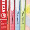 STABILO Swing Markers pastel frío, 4st.