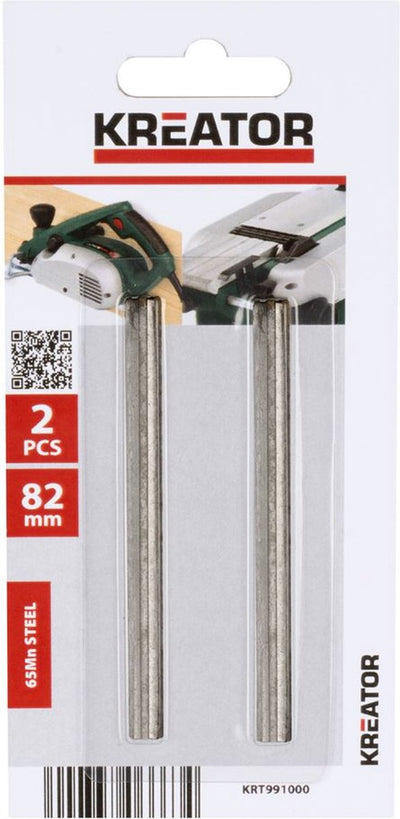 Kreator - accessories - krt991000 - messenset voor schaaf - 82mm - 2 st.