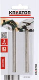 Kreator - accessories - krt991000 - messenset voor schaaf - 82mm - 2 st.