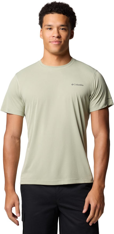 Camisa outdoor para hombre Columbia zero rule™ light ss crew - safari