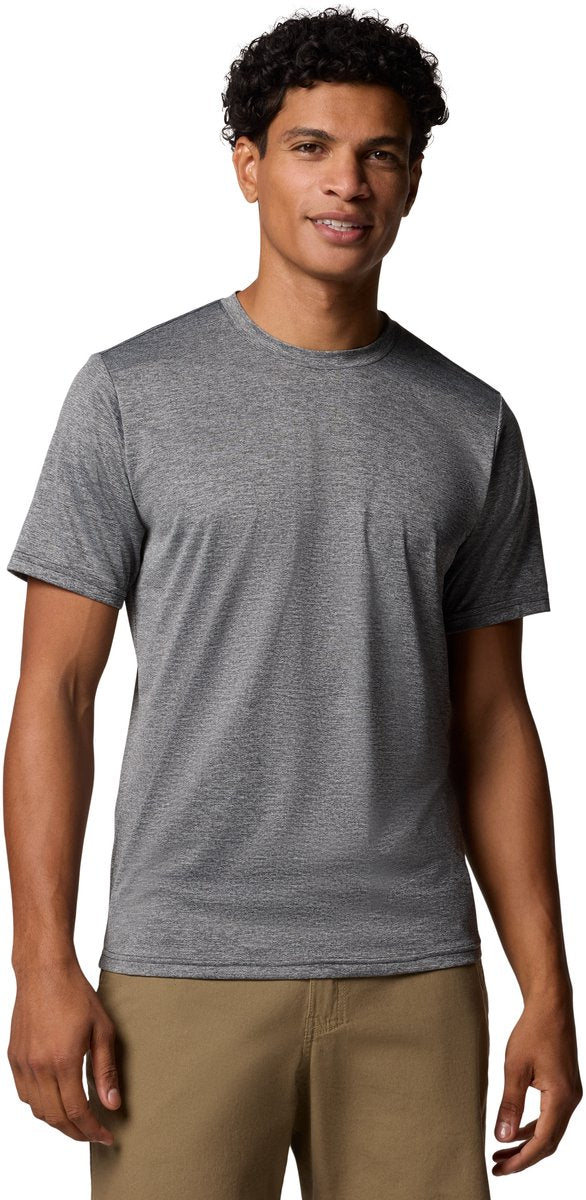 Maglietta da outdoor Columbia Hike™ Crew da uomo - nero erica