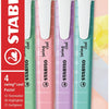 STABILO Swing Markers pastel frío, 4st.