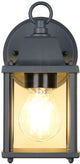 Trio mirande - wandlamp - antraciet - excl. 1x e27 4 w - - buitenverlichting - ip23