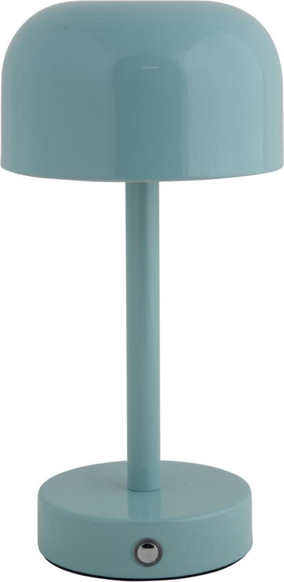 Leitmotiv tafellamp james led - blauw - 12.5x12.5x24.5cm - scandinavisch