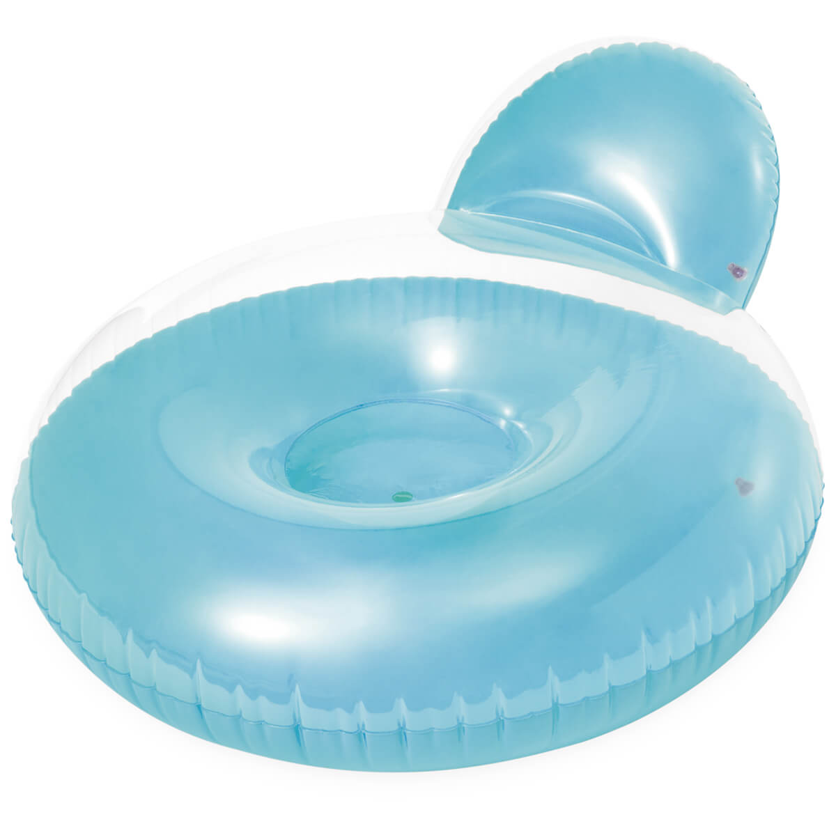 Sedia a sdraio intex con blu schienale