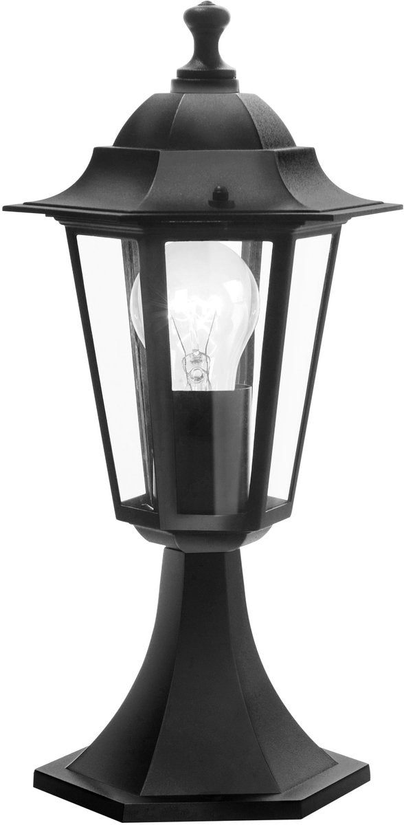 Lampada da esterno Eglo laterna 4 con piedistallo - e27 - 38,5 cm - nera