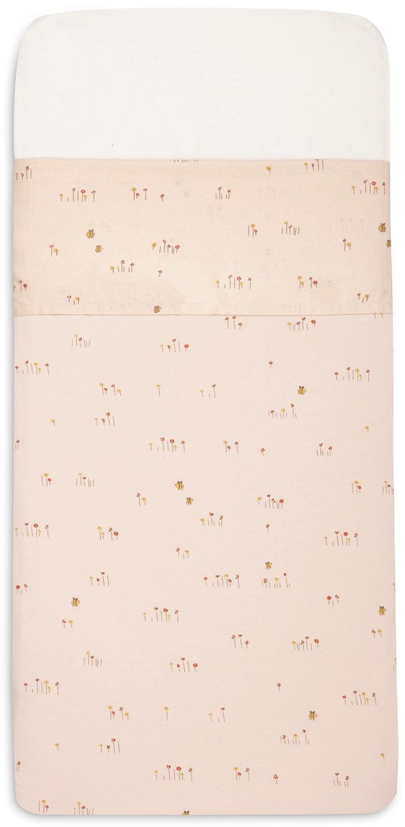Jollein laken ledikant - 120x150cm - katoen - pretty picnic