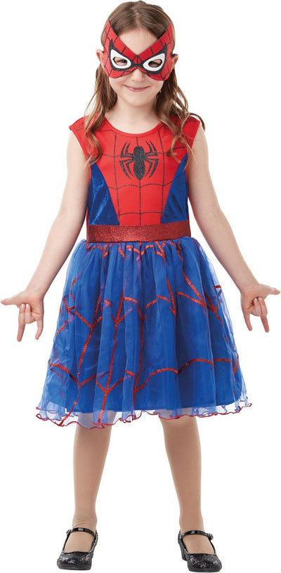 Rubies - spider girl deluxe costume (5-6 years)