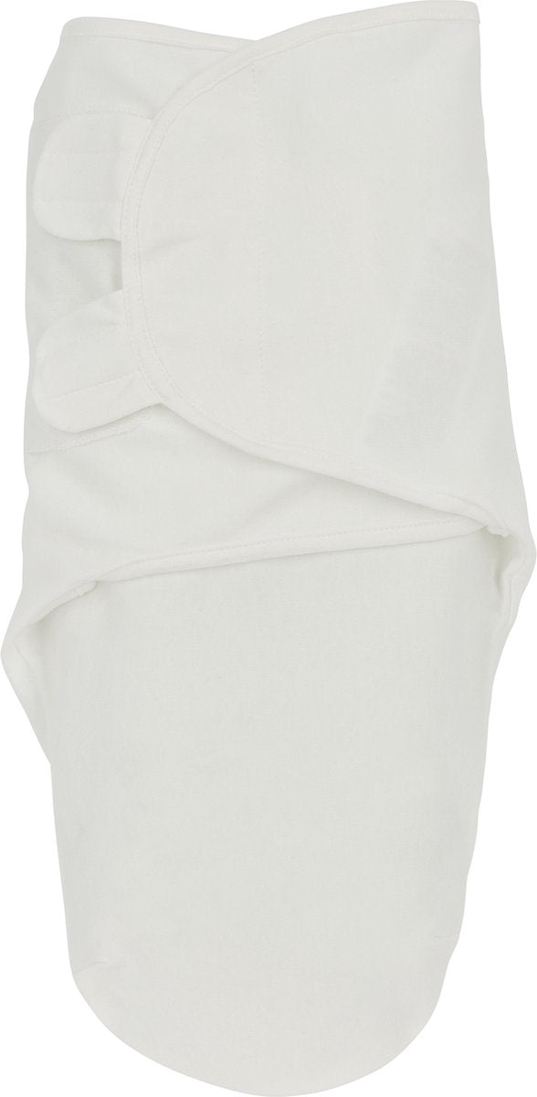 Meyco baby uni swaddle swaddle blanket - off-white - 0-3 months - 1.0 tog