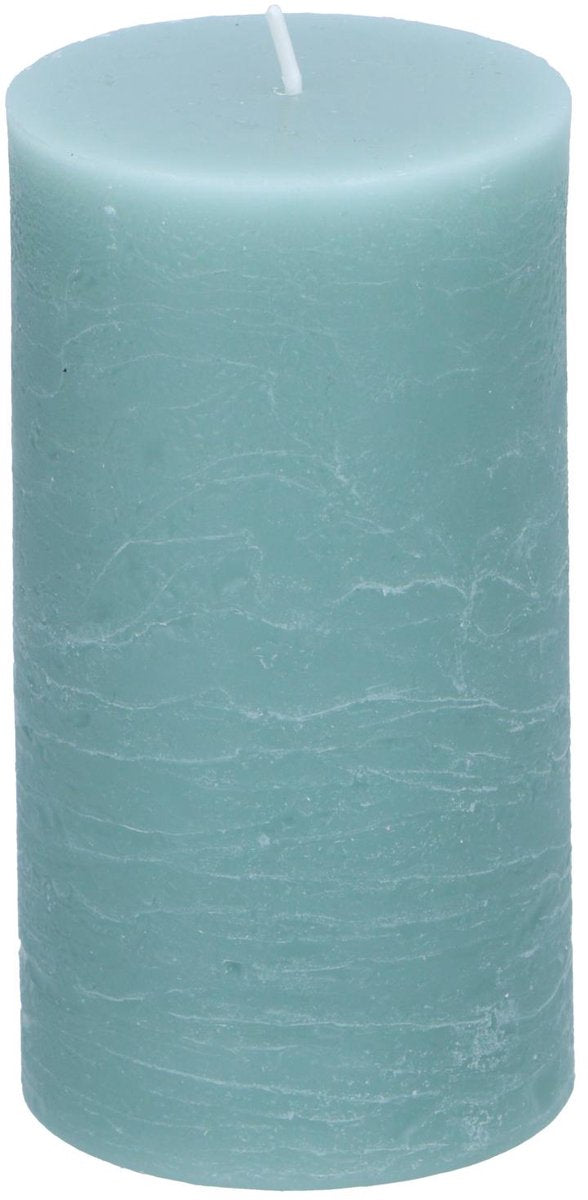 Arti casa stompkaars ø7 x 13 cm - 46 branduren - mintgroen