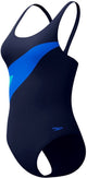 Speedo hyperboom butterfly back 1 piece dames sportbadpak - marine navy