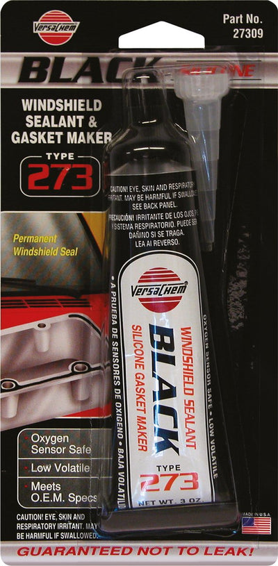 Sellador Versachem negro tipo 273 negro blanco 85 gramos