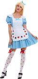 Smiffys deck of card alice pakje - maatkeuze: maat m