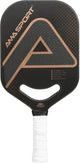 Ama sport pickleball paddle pp001-3kb blue – 3k carbon – 20 mm core – max spin control –