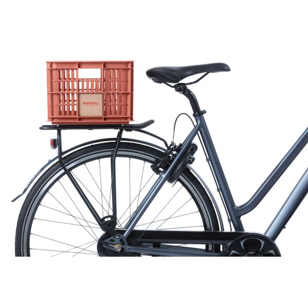 Basil Fietskrat S - Small - 17,5 litri - Rosso