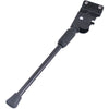 Soporte lateral de borde 28 40 mm 2 puss de aluminio negro