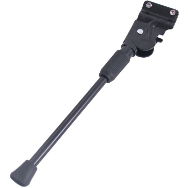 Soporte lateral de borde 28 40 mm 2 puss de aluminio negro