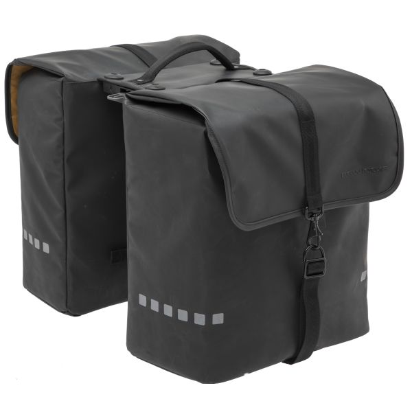 New Looxs Odense Double Bicycle Bag - Black - 39L