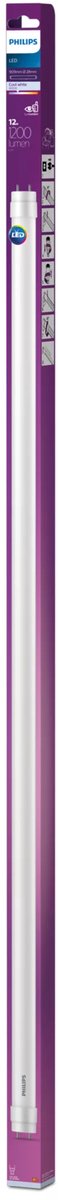 Philips led tl buis t8 - 12 w - g13 - koelwit licht - 900 mm