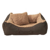 Sun Garden Sun Garden Luxury Dog Bed Lucky + Cushion 59x67x20 cm Beige marrón