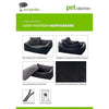 Sun Garden Sun Garden Luxury Dog Bed Lucky + Cushion 80x70x20cm Gray