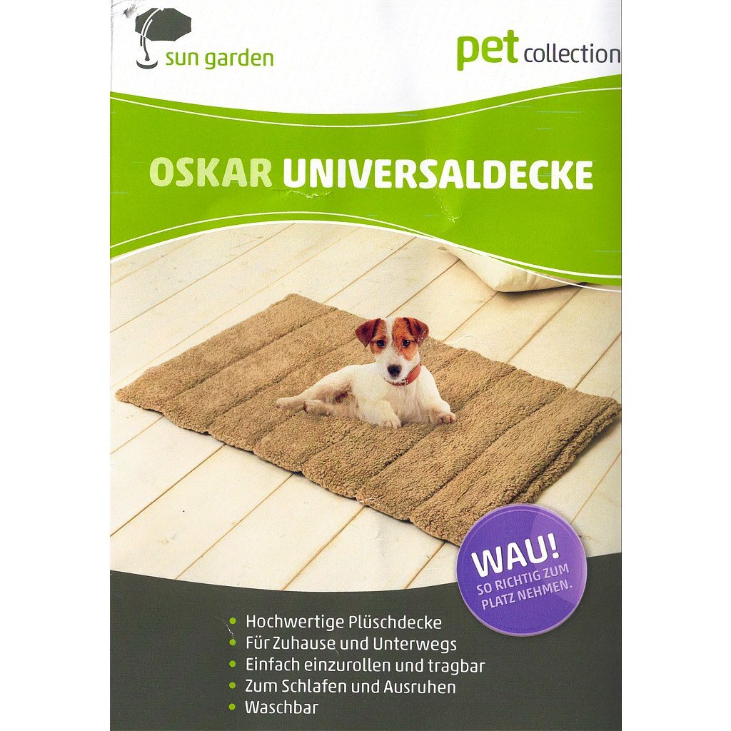 Sun Garden Sun Garden Oskar Vestido para perros enrollable 100x65x4 cm beige