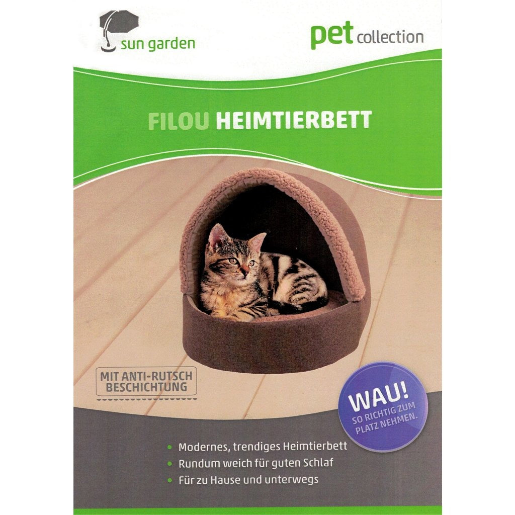 Sun Garden Sun Garden Filou Filou Luxury Perro y cama de gato 42x45x41cm gris