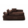 Sun Garden Sun Garden Pallina Pallina Orthopedic Dog Cushion 80x60x25 cm marrón