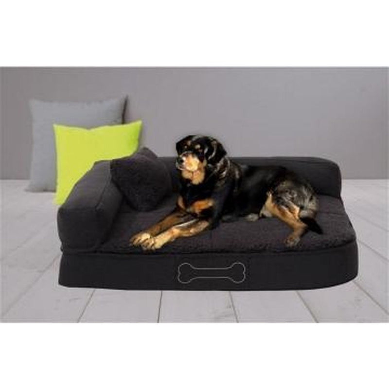Sun Garden Sun Garden Pallina Pallina Ortopedic Perro Cushion 80x60x25 cm antracita