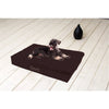 Giardino del giardino Buddy Buddy Cuscino per cani ortopedici 72x50x8 cm marrone scuro