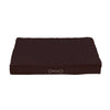 Giardino del giardino Buddy Buddy Cuscino per cani ortopedici 72x50x8 cm marrone scuro