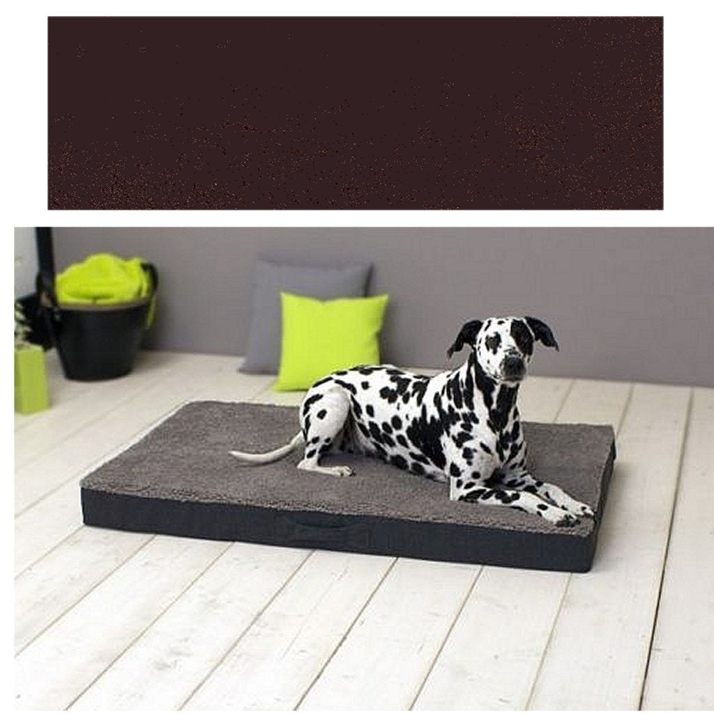 Sun Garden Sun Garden Buddy Orthopedic Dog Cushion 140x100x10 cm marrón oscuro
