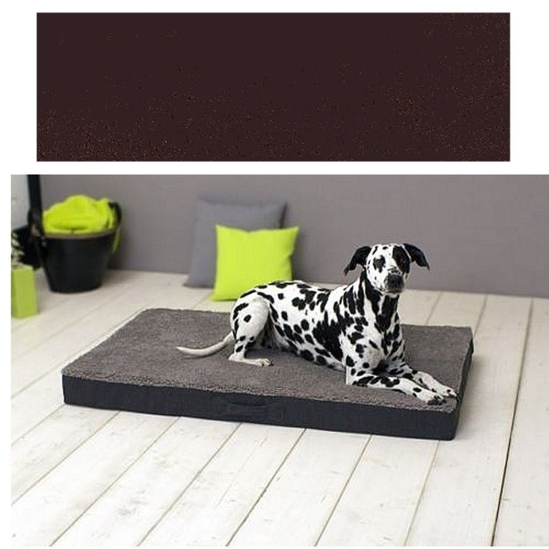 Sun Garden Sun Garden Buddy Orthopedic Dog Cushion 140x100x10 cm marrón oscuro