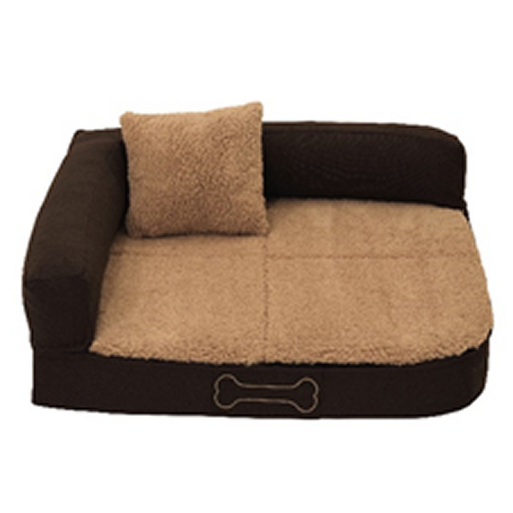 Sun Garden Sun Garden Pallina Pallina Ortopedic Perro Cushion 100x80x27 CM Barrera marrón