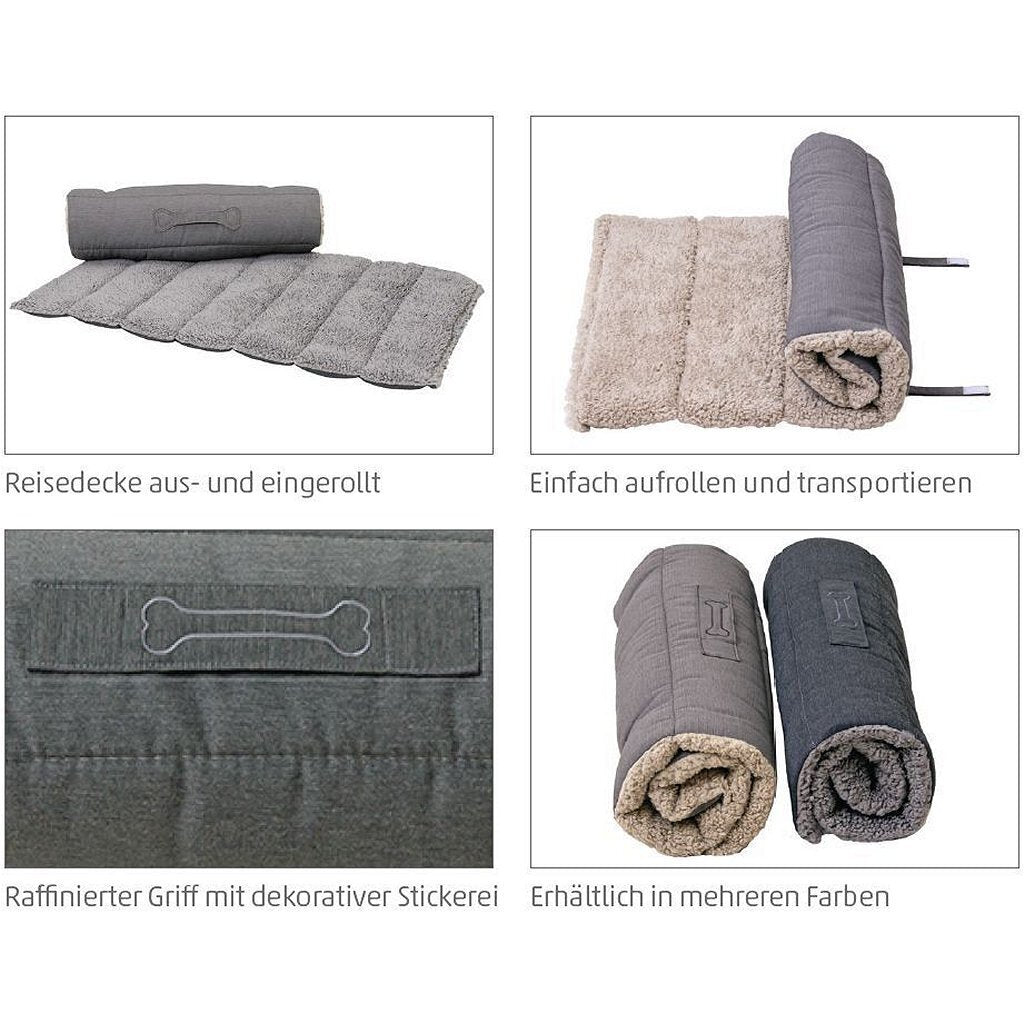 Sun Garden Sun Garden Oskar Rughable Dog Alfombra 130x90x4 CM Gray