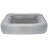 Sun Garden Sun Garden Popey Orthopedic Dog Cushion 80x55x17cm Gray perdido