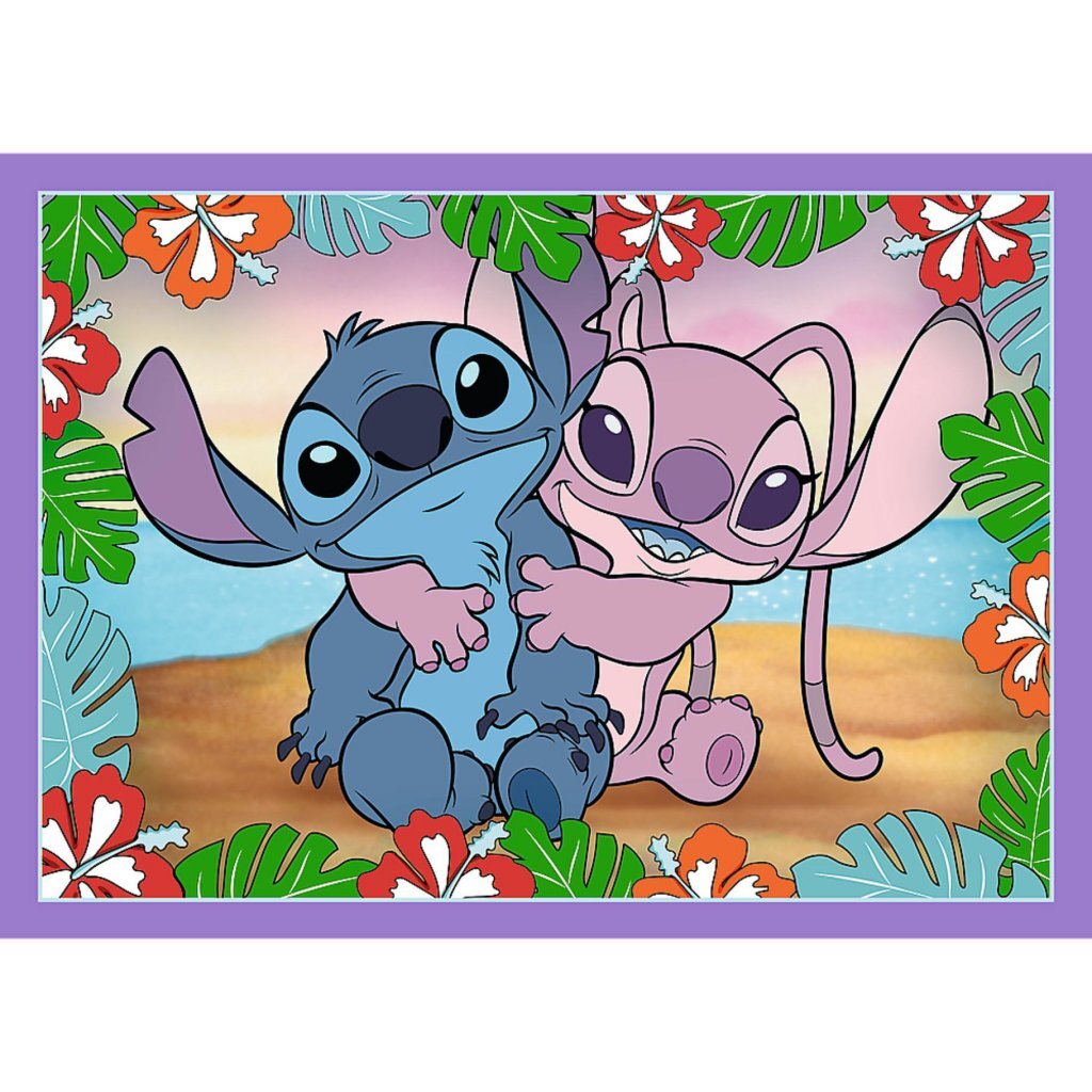 Trefl Trefl Stitch 4in1 Puzzle 35-70 piezas