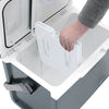 Outwell EcoCool Slate Grey 35 12V 230V Cool Box