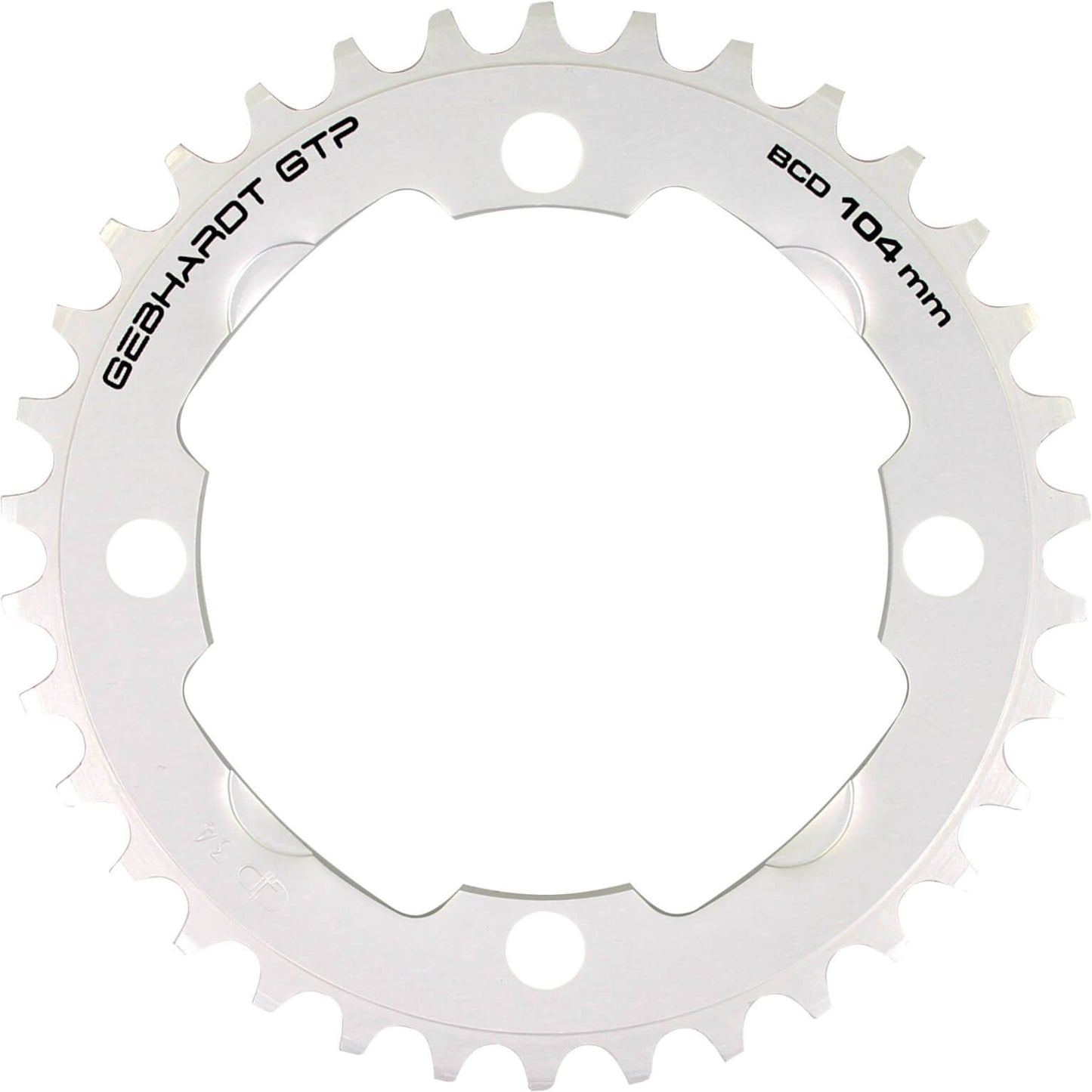 GEBHARDT COINAGGIO LEAGGE UNI GRIGIO 36T 4G SHIMANO 104MM