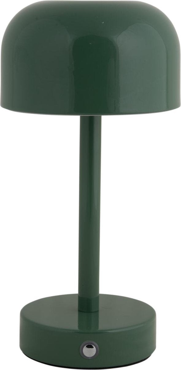 Leitmotiv tafellamp james led - groen - 12.5x12.5x24.5cm - scandinavisch