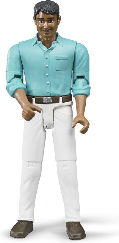 Bruder bworld figura hombre pantalones blancos