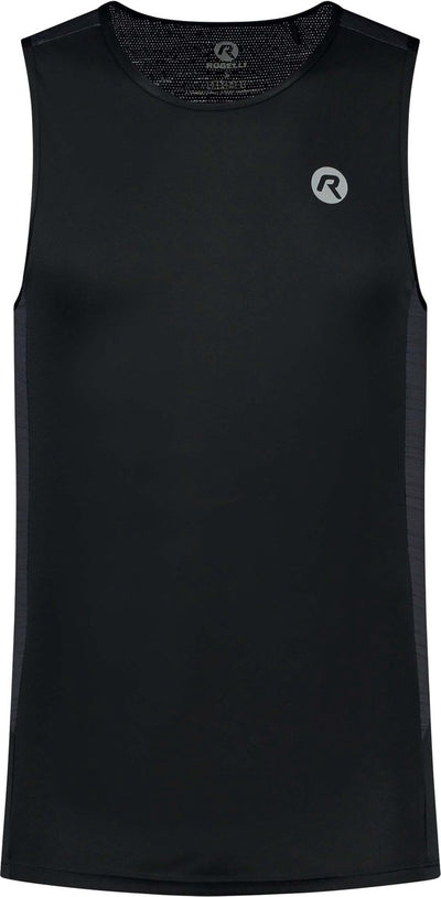 Rogelli core running singlet hombres - camiseta sin mangas - camiseta deportiva sin mangas - negro - talla s