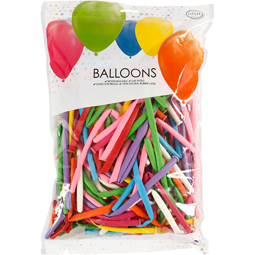 Creativ company balloons, modelling, l: 152 cm, 100 pieces 1 box