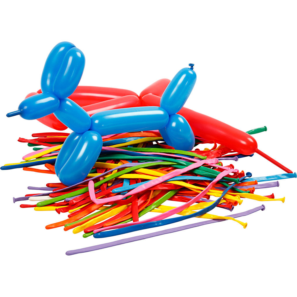 Creativ company balloons, modelling, l: 152 cm, 100 pieces 1 box