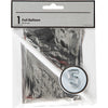 Palloncino foil Creative Company, 5, h: 41 cm, argento, 1 pezzo