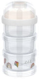 Mepal mio melkpoedertoren 3-delig - 360 ml - luchtdichte afsluiting met schekdop - multifunctioneel opbergen en doseren - sunshine rainbow