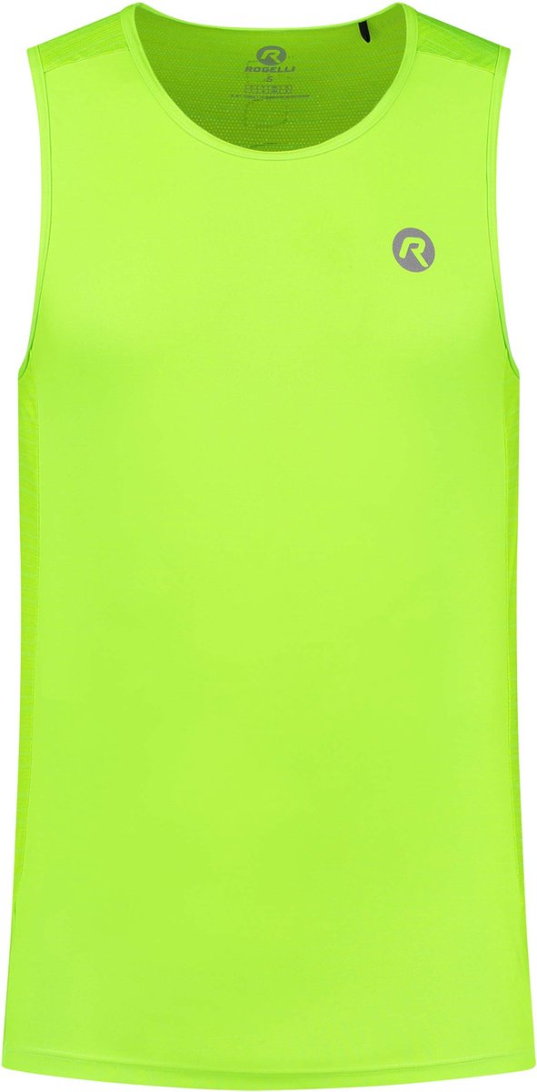 Canotta da corsa Rogelli core da uomo - giallo fluorescente - xl