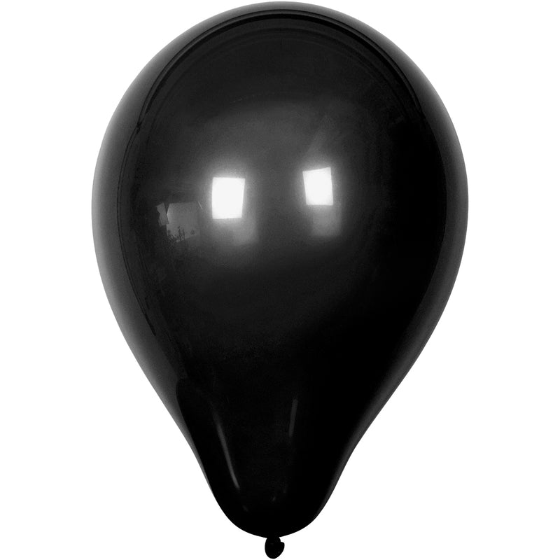 Palloncini aziendali Creativ, d 23 cm, neri, 10 pezzi, 1 scatola