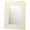 Specchio con cornice in legno