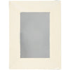 Specchio con cornice in legno